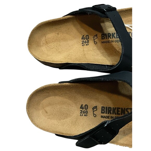 Size 9 W/7 M- Birkenstock Gizeh BS Black Thong Sandal - Picture 3 of 4